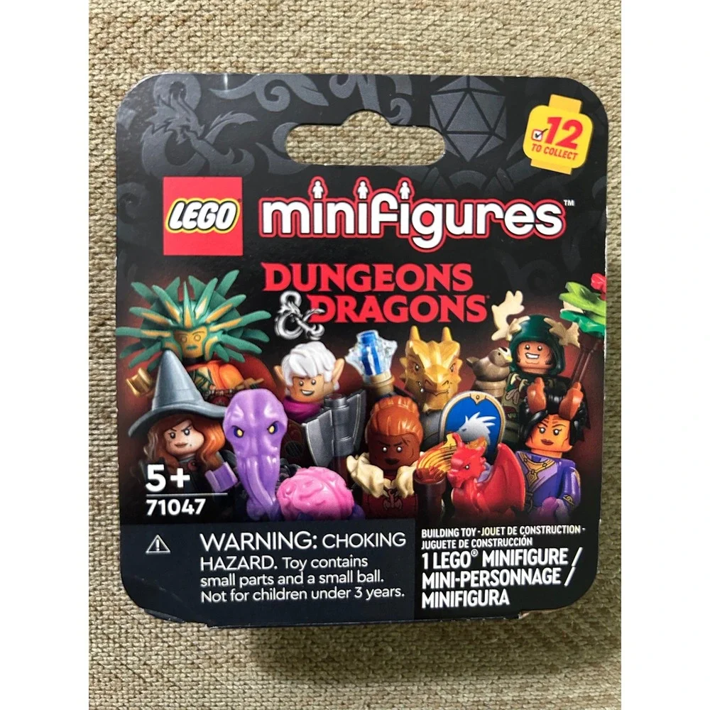 LEGO Minifigures Dungeons & Dragons 71047 Sealed Mystery Box Lot of 3 D&D